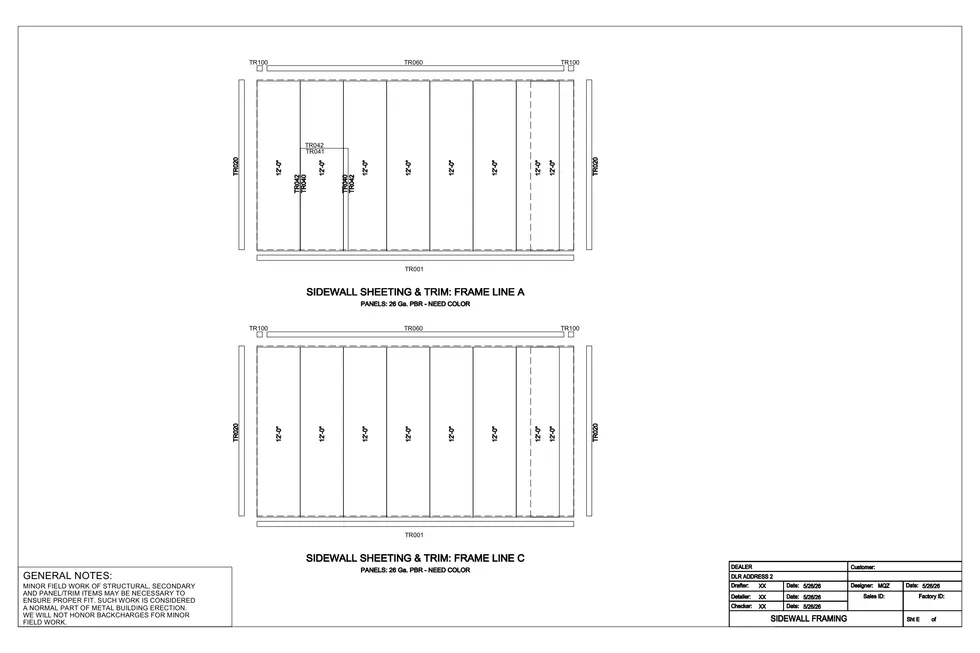16' x 22' x 12' clear-span steel building package by Hybrid Steel Buildings - photo 4