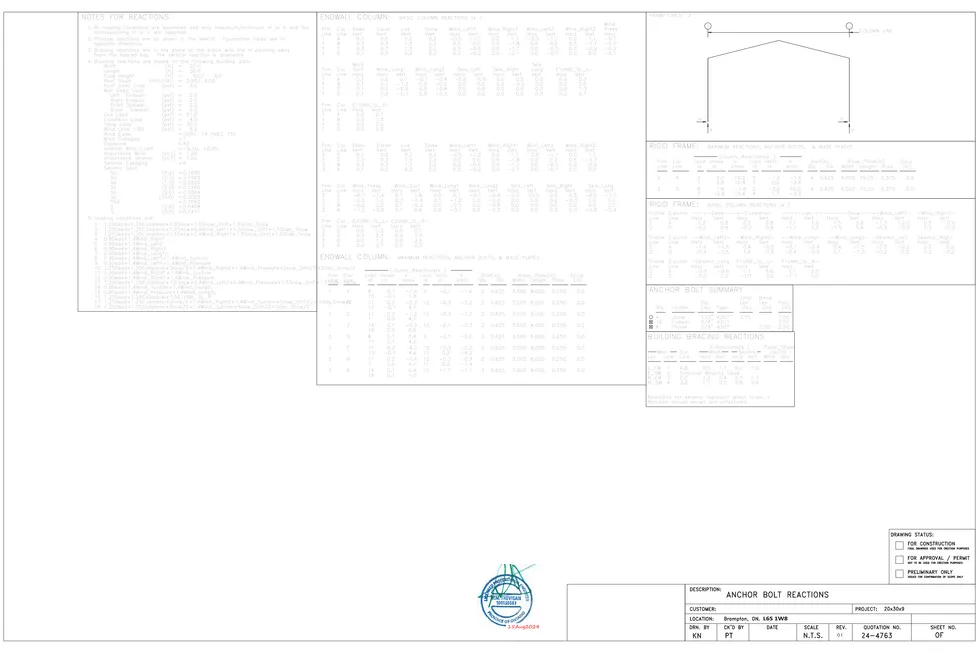 20' x 30' x 9' clear-span steel building package by Hybrid Steel Buildings - photo 3