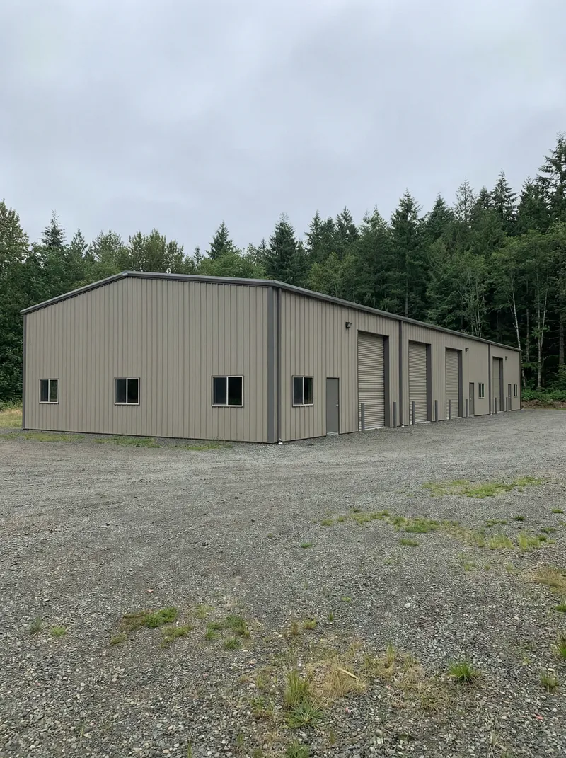 Warehouse steel building